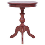 vidaXL Beistelltisch Braun 50 x 50 x 65 cm Massivholz Mahagoni