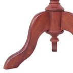 vidaXL Beistelltisch Braun 50 x 50 x 65 cm Massivholz Mahagoni