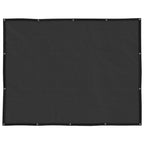vidaXL Anhängernetz HDPE 1,5x2,2 m Schwarz