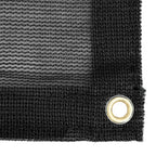 vidaXL Anhängernetz HDPE 1,5x2,2 m Schwarz