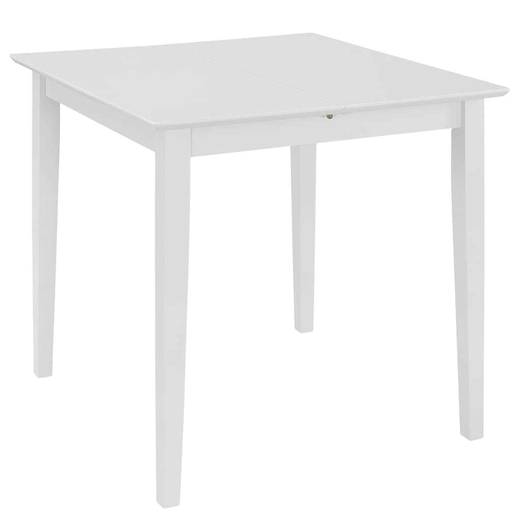 vidaXL 3-tlg. Essgruppe MDF Weiß