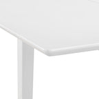 vidaXL 3-tlg. Essgruppe MDF Weiß