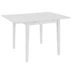 vidaXL 5-tlg. Essgruppe MDF Weiß