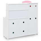vidaXL Kinderspielküche MDF 80 x 30 x 85 cm Mehrfarbig