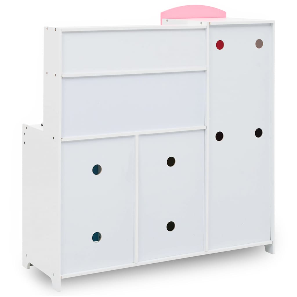 vidaXL Kinderspielküche MDF 80 x 30 x 85 cm Mehrfarbig