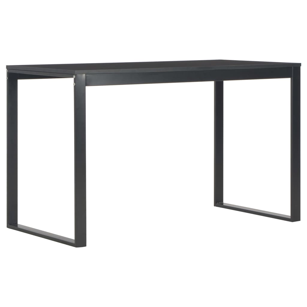 vidaXL Computertisch Schwarz 120x60x70 cm