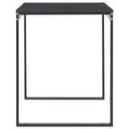 vidaXL Computertisch Schwarz 120x60x70 cm