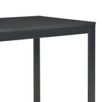 vidaXL Computertisch Schwarz 120x60x70 cm