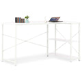 vidaXL Computertisch Schwarz 120x60x70 cm