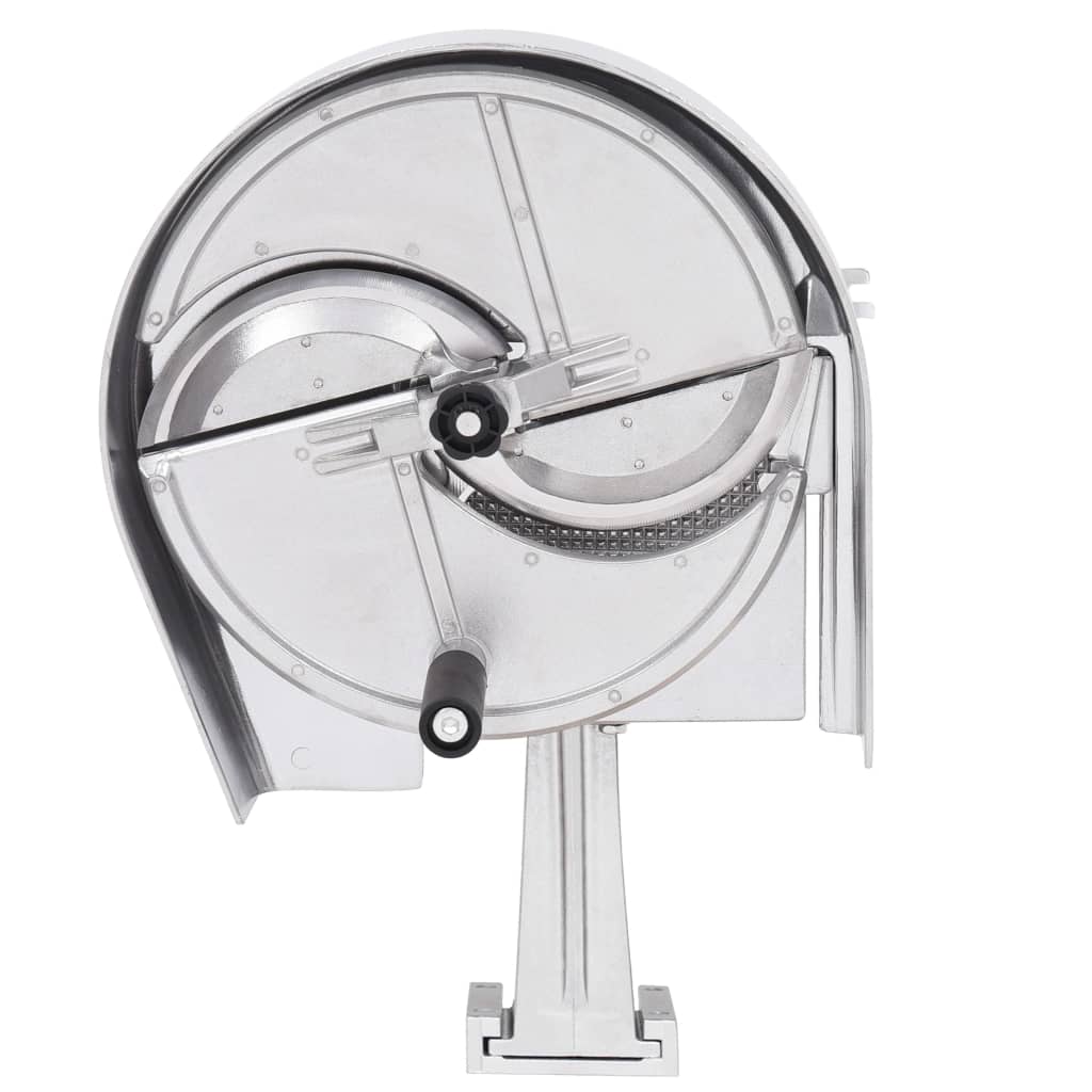 vidaXL Manueller Gemüseschneider Silbern 22 x 44,5 cm Aluminium