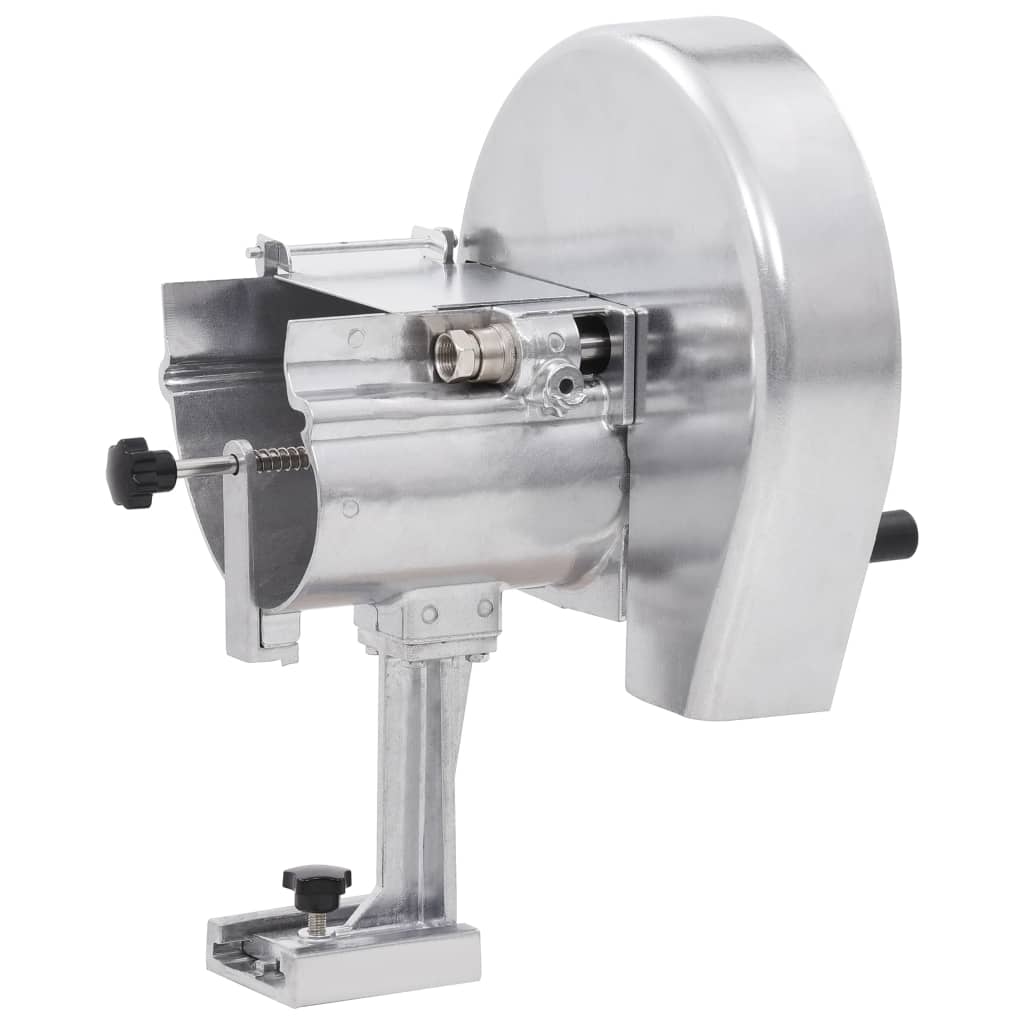vidaXL Manueller Gemüseschneider Silbern 22 x 44,5 cm Aluminium
