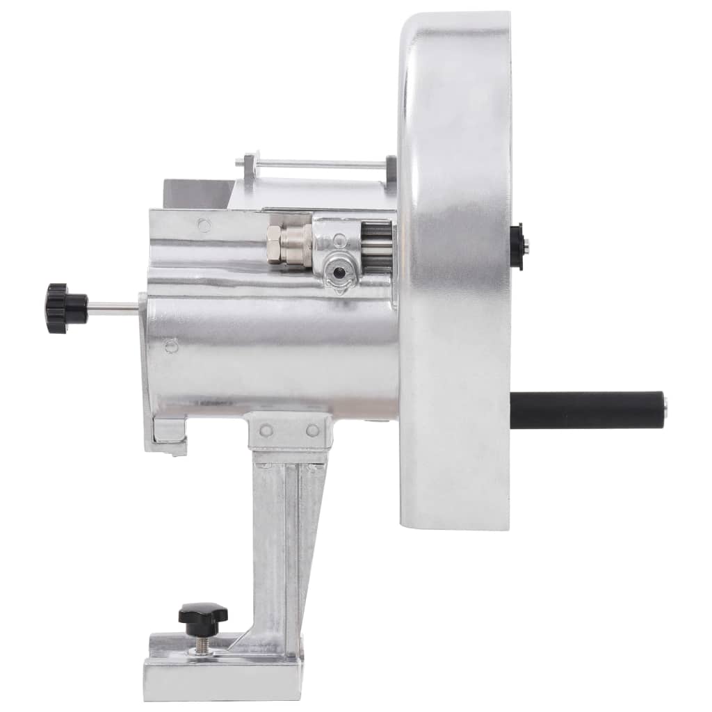 vidaXL Manueller Gemüseschneider Silbern 22 x 44,5 cm Aluminium