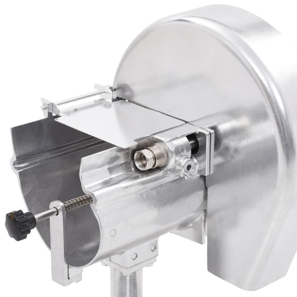 vidaXL Manueller Gemüseschneider Silbern 22 x 44,5 cm Aluminium