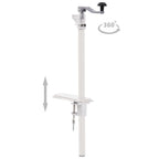 vidaXL Dosenöffner Silbern 70 cm Aluminium und Edelstahl