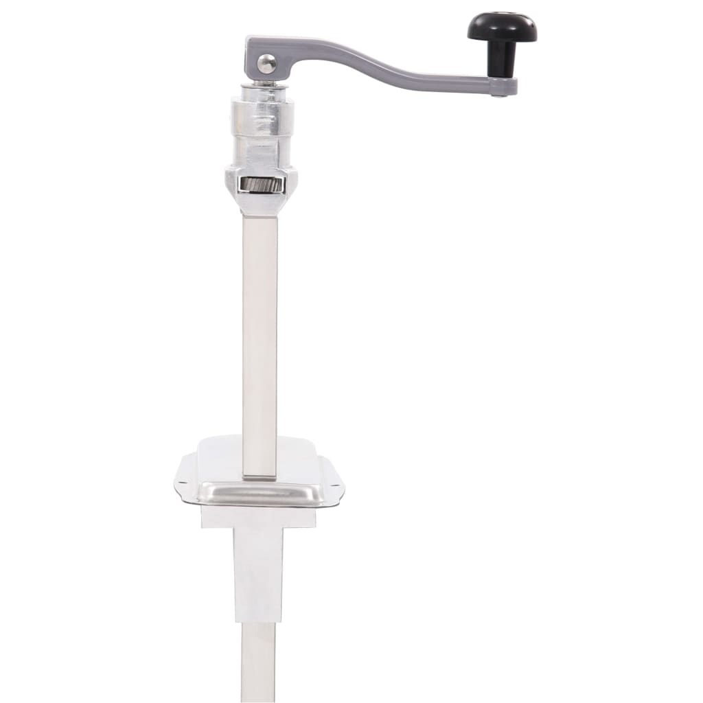 vidaXL Dosenöffner Silbern 70 cm Aluminium und Edelstahl