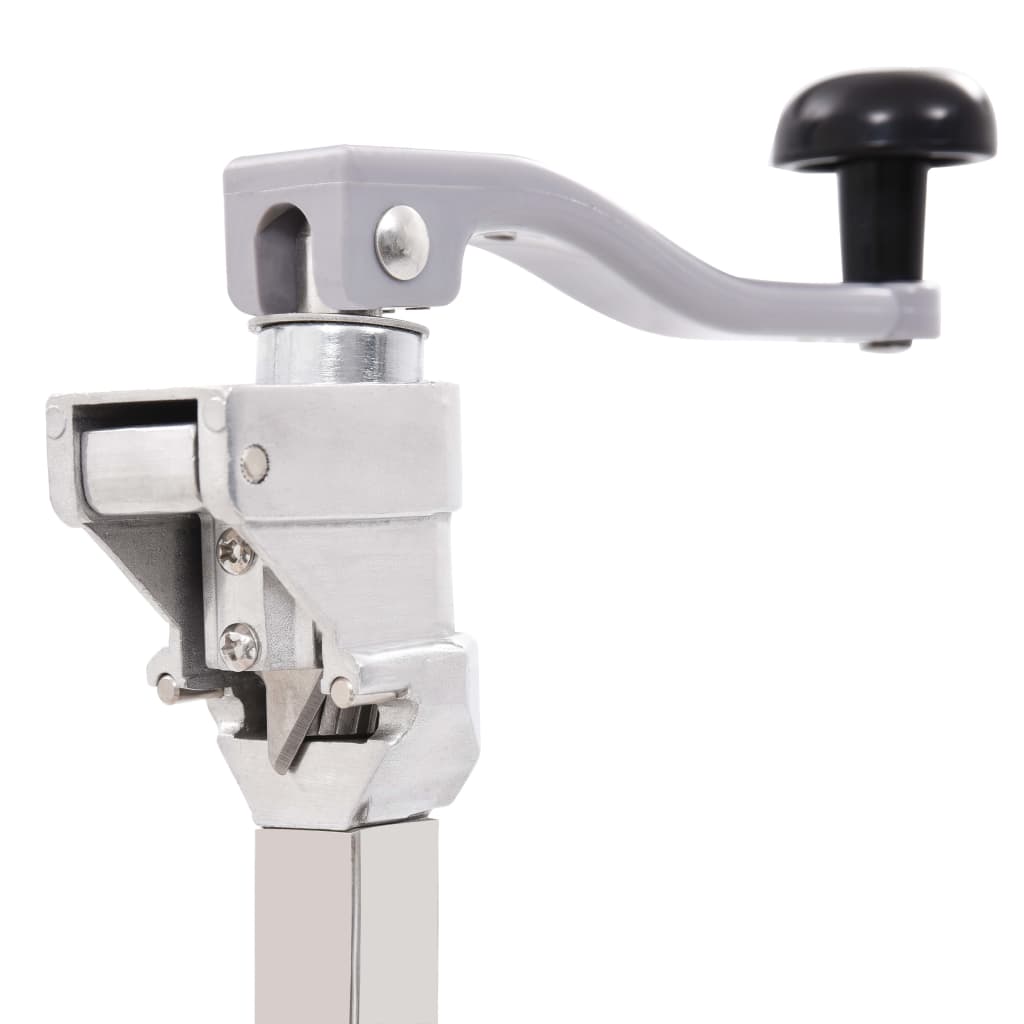 vidaXL Dosenöffner Silbern 70 cm Aluminium und Edelstahl