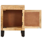 vidaXL Nachttisch 40 x 30 x 50 cm Mangoholz Massiv