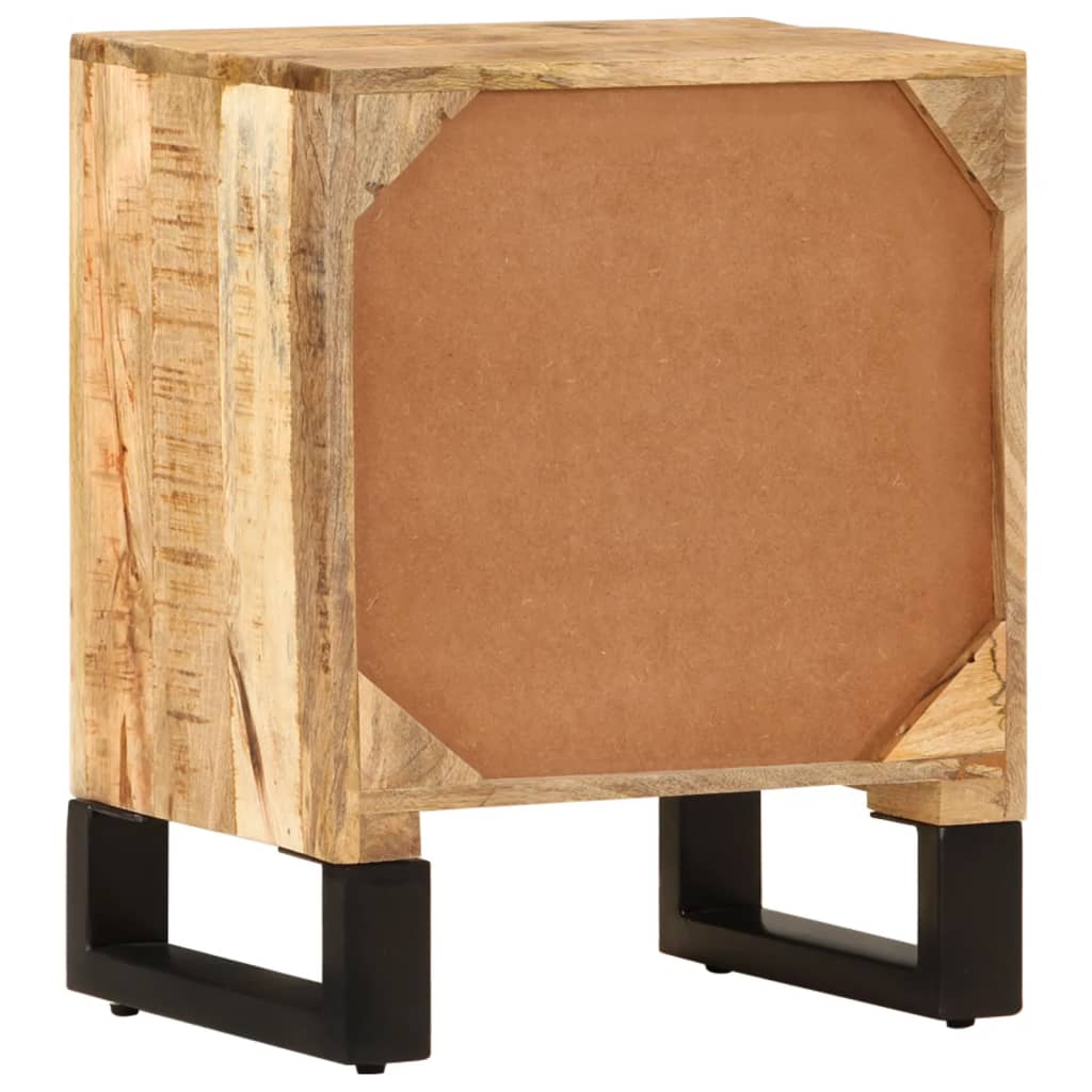 vidaXL Nachttisch 40 x 30 x 50 cm Mangoholz Massiv