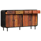 vidaXL Sideboard Massives Altholz 140×35×76 cm
