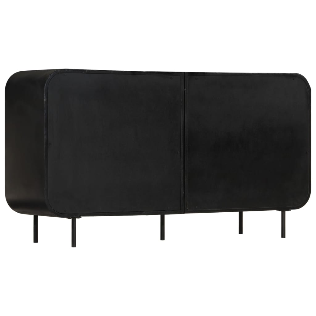 vidaXL Sideboard Massives Altholz 140×35×76 cm