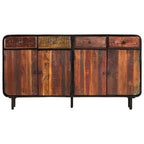 vidaXL Sideboard Massives Altholz 140×35×76 cm