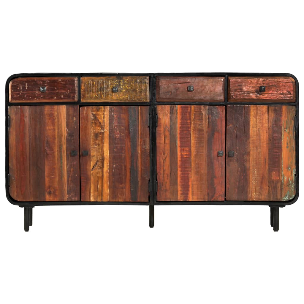 vidaXL Sideboard Massives Altholz 140×35×76 cm