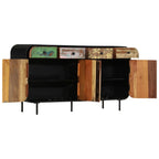 vidaXL Sideboard Massives Altholz 140×35×76 cm
