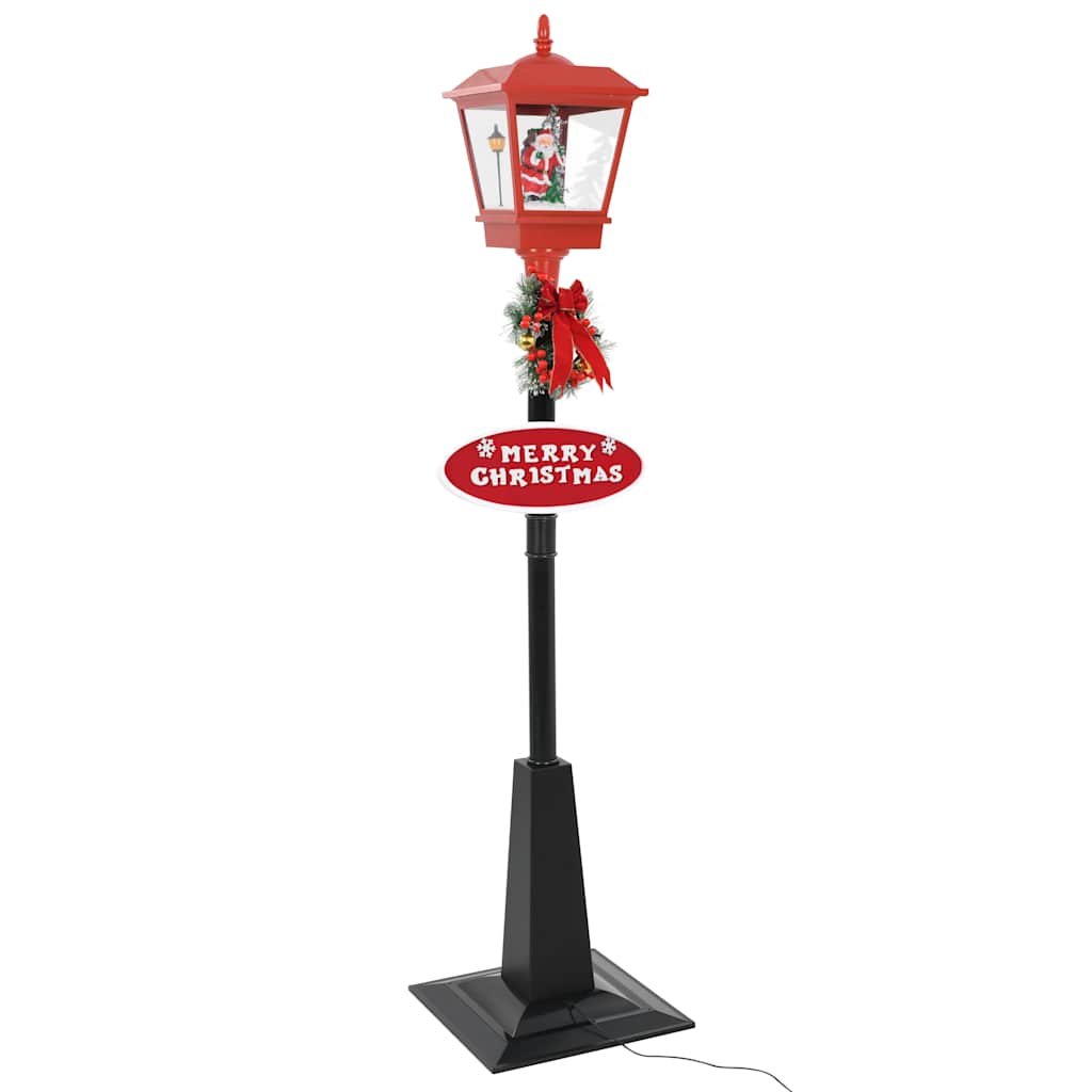vidaXL Weihnachts-Straßenlampe mit Weihnachtsmann 180 cm LED