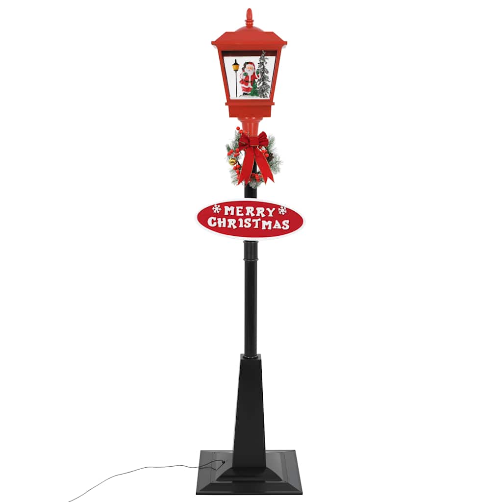 vidaXL Weihnachts-Straßenlampe mit Weihnachtsmann 180 cm LED