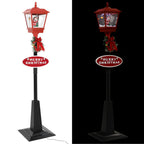 vidaXL Weihnachts-Straßenlampe mit Weihnachtsmann 180 cm LED