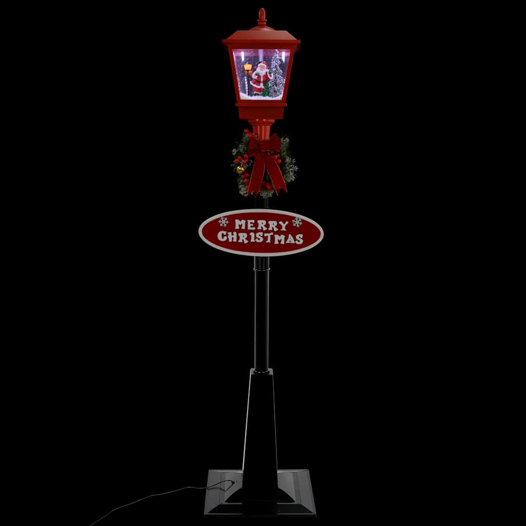 vidaXL Weihnachts-Straßenlampe mit Weihnachtsmann 180 cm LED
