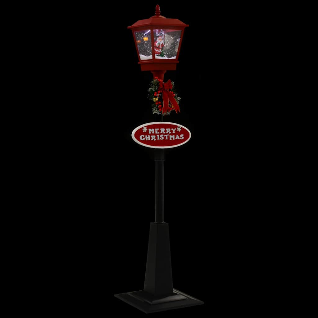 vidaXL Weihnachts-Straßenlampe mit Weihnachtsmann 180 cm LED