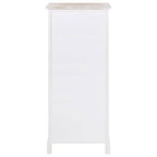 vidaXL Beistellschrank 38x28x86 cm Massivholz Paulownia