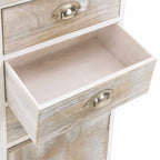 vidaXL Beistellschrank 38x28x86 cm Massivholz Paulownia