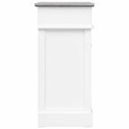 vidaXL Schuhschrank Grau 50 x 28 x 58 cm Paulownia Holz