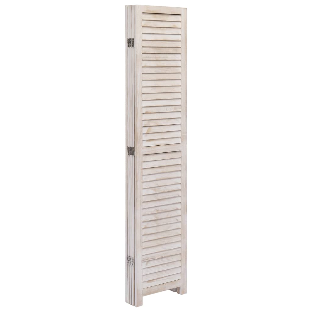vidaXL 5-tlg. Raumteiler 175×165 cm Holz