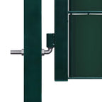 vidaXL Zauntor aus PVC und Stahl 100 x 81 cm Grün
