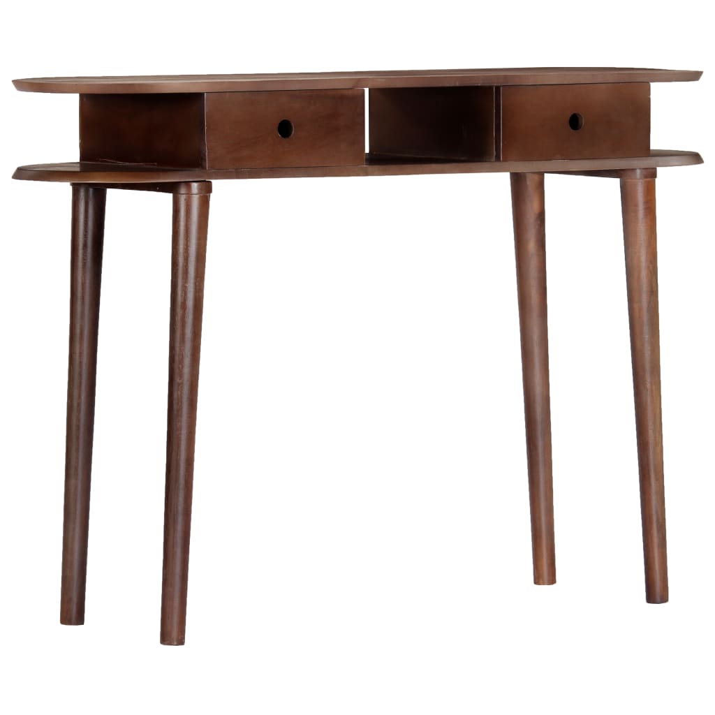 vidaXL Konsolentisch Massivholz Akazie 100 x 40 x 75 cm
