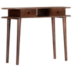 vidaXL Konsolentisch Massivholz Akazie 100 x 40 x 75 cm
