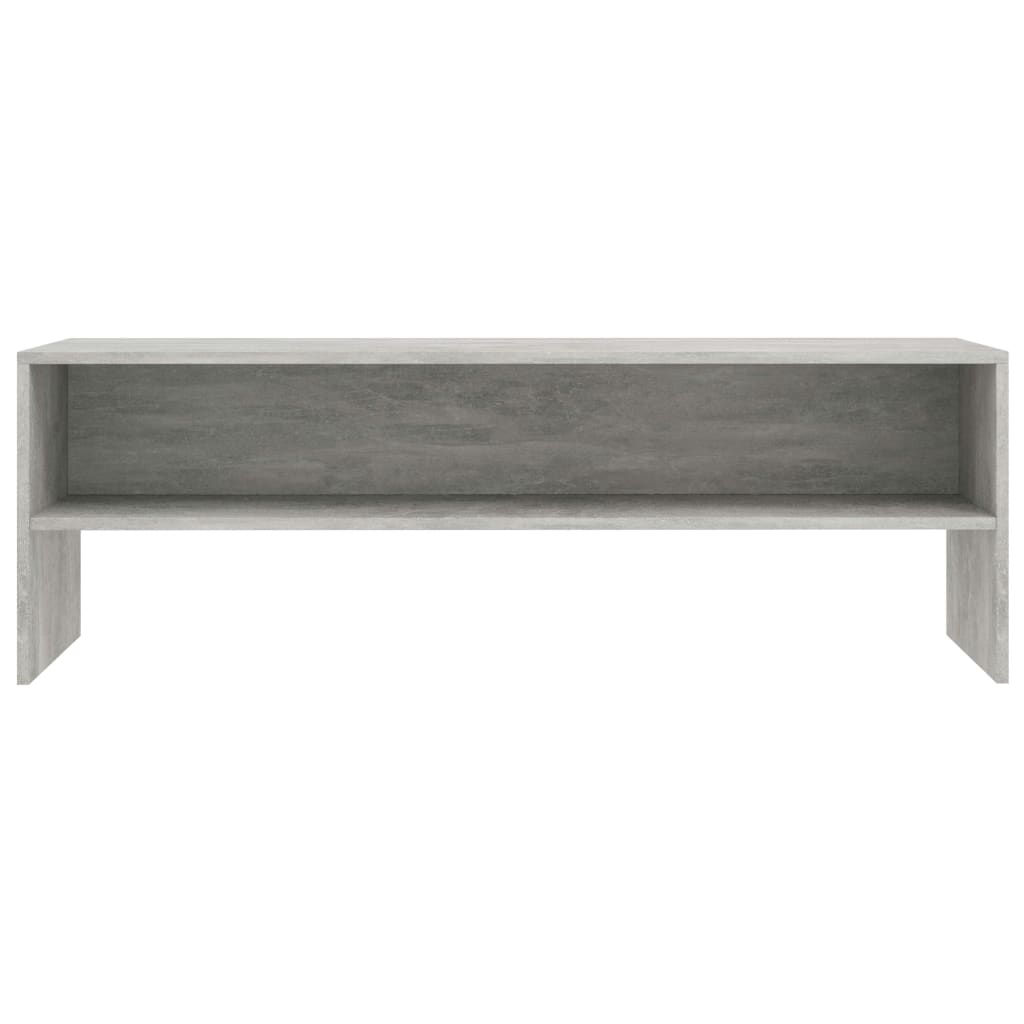 vidaXL TV-Schrank Betongrau 120x40x40 cm Holzwerkstoff