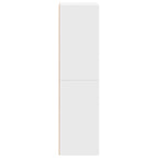vidaXL Bücherregal/TV-Schrank Weiß 36x30x114 cm Holzwerkstoff