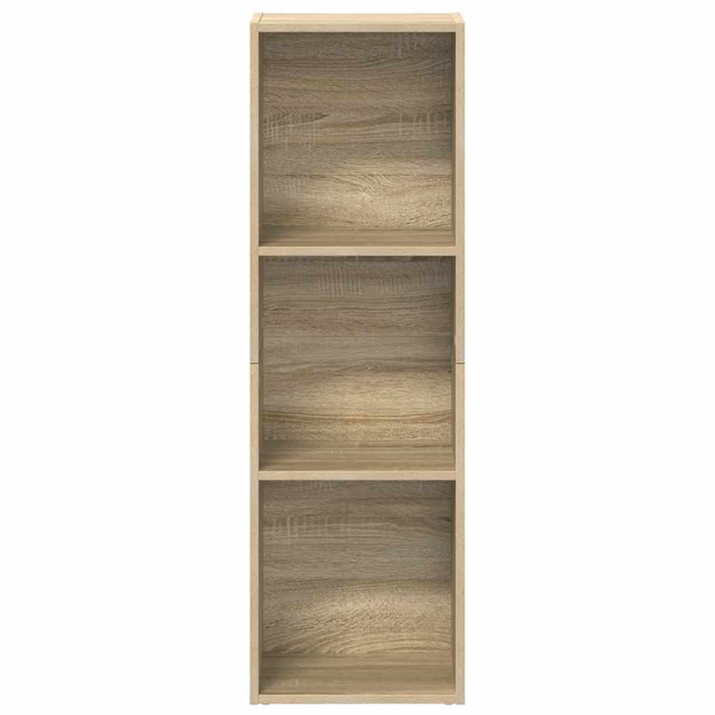 vidaXL Bücherregal/TV-Schrank Sonoma Eiche 36x30x114 cm Holzwerkstoff