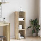 vidaXL Bücherregal/TV-Schrank Sonoma Eiche 36x30x114 cm Holzwerkstoff