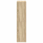 vidaXL Bücherregal/Sideboard Sonoma-Eiche 66×30×130 cm Holzwerkstoff