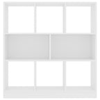 vidaXL Bücherregal Weiß 97,5×29,5×100 cm Holzwerkstoff