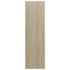 vidaXL Bücherregal Sonoma-Eiche 97,5x29,5x100 cm Holzwerkstoff