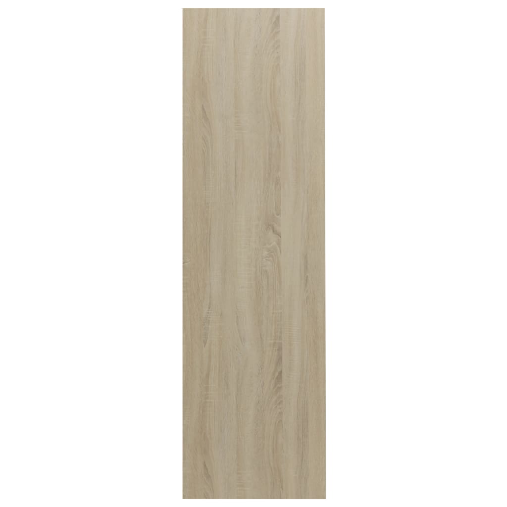 vidaXL Bücherregal Sonoma-Eiche 97,5x29,5x100 cm Holzwerkstoff