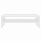 vidaXL Monitorständer Weiß 42x24x13 cm Holzwerkstoff