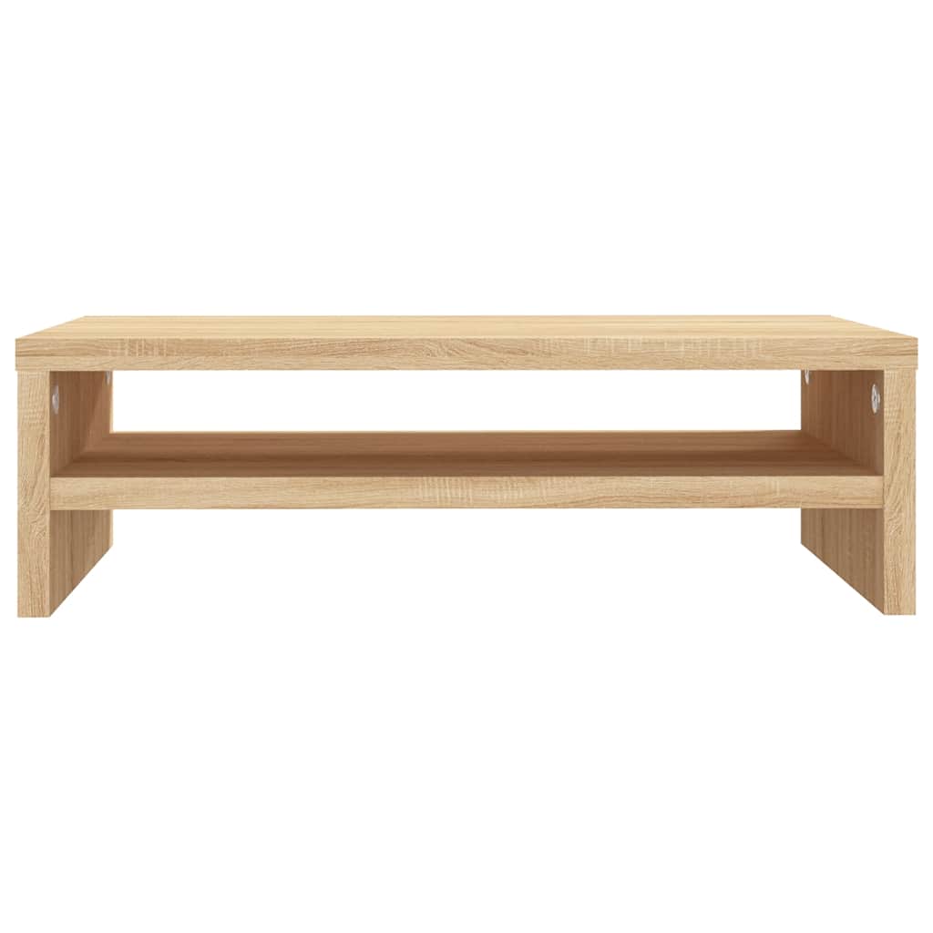 vidaXL Monitorständer Sonoma-Eiche 42x24x13 cm Holzwerkstoff
