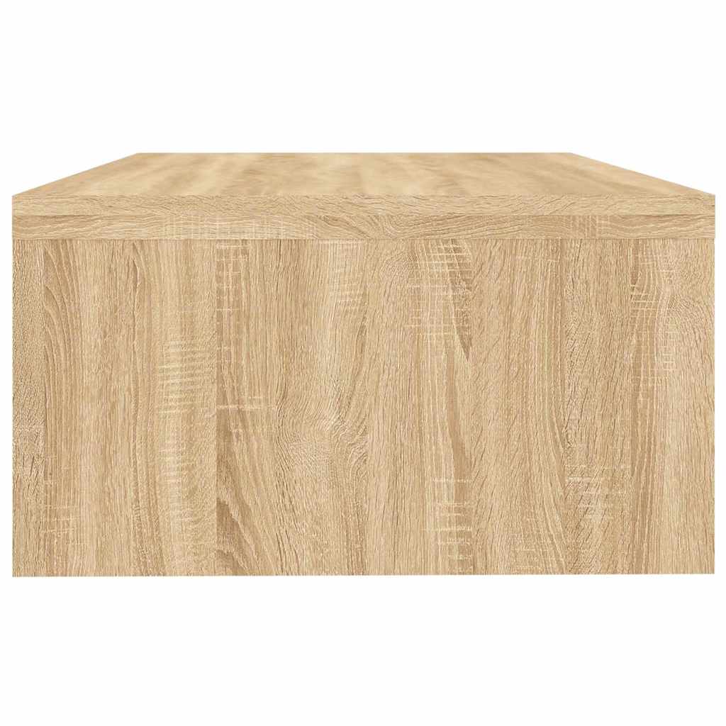 vidaXL Monitorständer Sonoma-Eiche 42x24x13 cm Holzwerkstoff